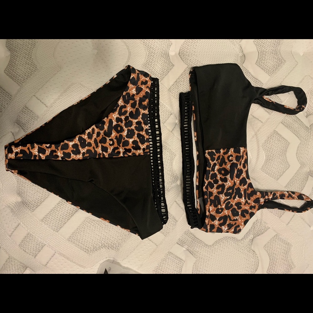 COPY - Shein leopard bikini